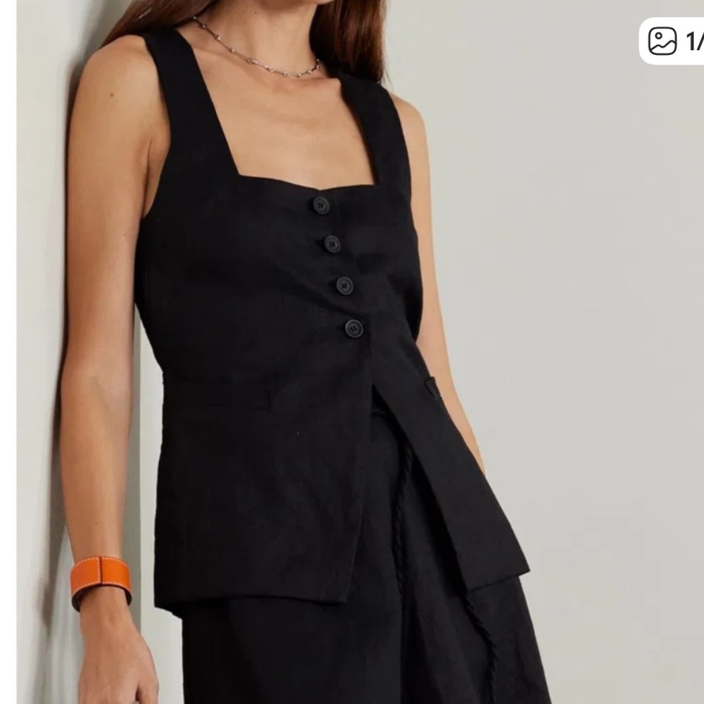 Faithfull the Brand Maya Linen Top